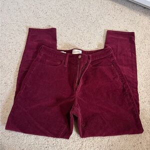 Universal Thread Corduroy Pants in Red